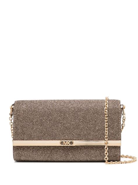 michael kors large glitter smartphone wristlet|michael kors clutch.